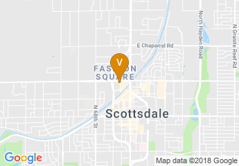 map of Nordstrom Scottsdale Fashion Square