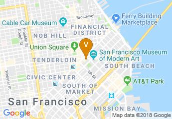 map of Four Seasons Hotel San Francisco