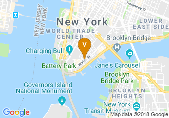map of Andaz Wall Street