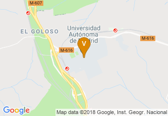 map of Autonomous University of Madrid