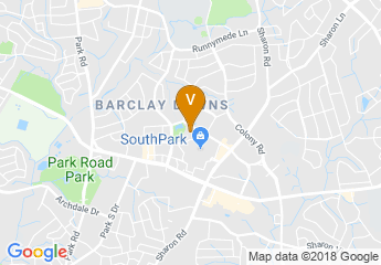 map of DoubleTree Suites by Hilton Hotel Charlotte - SouthPark