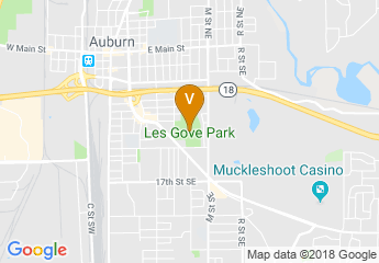 map of Les Gove Park