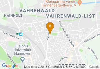 map of Freizeitheim Vahrenwald