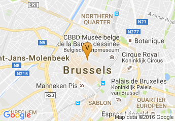 map of Vlerick Business School