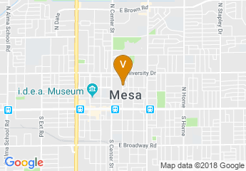map of Phoenix Marriott Mesa