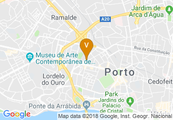 map of Sheraton Porto Hotel & Spa