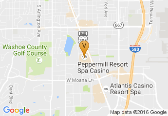map of Peppermill Reno