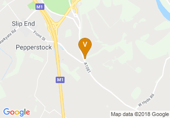 map of Luton Hoo Hotel, Golf & Spa