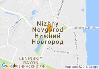 map of Nizhniy Novgorod hotel