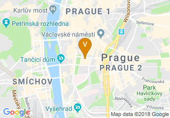 map of Sheraton Prague Charles Square Hotel