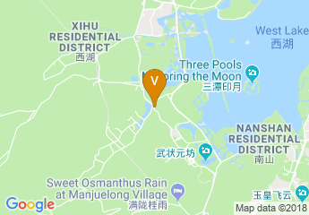 map of Zhejiang Hotel Hangzhou