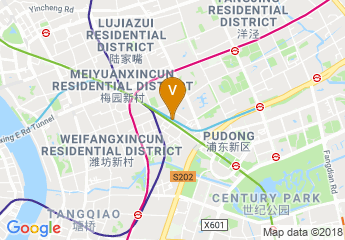 map of NYU Shanghai