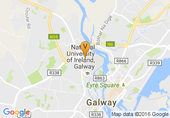 map of Galway Theatre