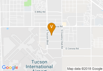 map of Residence Inn by Marriott Tucson Airport