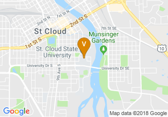 map of St. Cloud State University