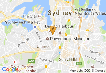 map of Pier One Sydney Harbour