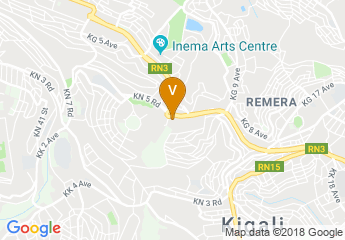map of Radisson Blu Hotel & Convention Centre, Kigali