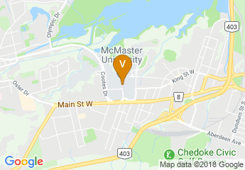 map of McMaster University