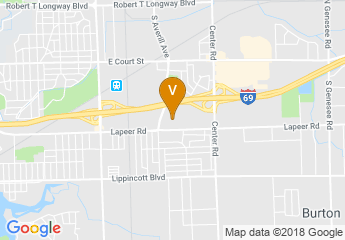 map of Dort Federal Credit Union Event Center
