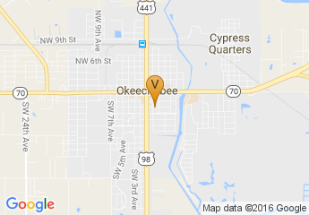 map of Okeechobee Agri-Civic Center & Fairgrounds