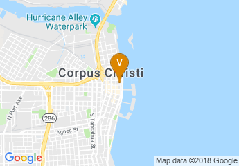 map of Holiday Inn Corpus Christi Downtown Marina