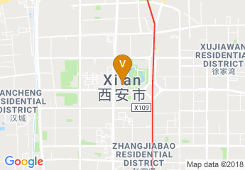 map of Westin Xian