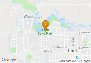 map of Lodi Lake Park