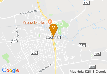 map of Lockhart City Park