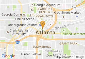 map of Marietta Hilton and Conference Center