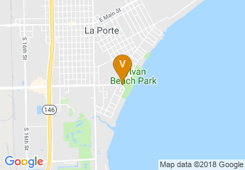 map of Sylvan Beach Park