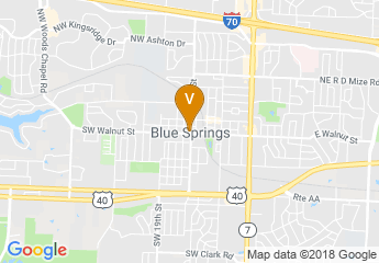 map of Adams Pointe Conference Center Kansas City East