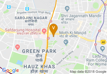map of Jawaharlal Nehru Auditorium