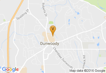 map of Dunwoody Village Parkway