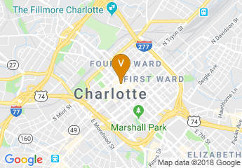 map of The Mint Museum Uptown