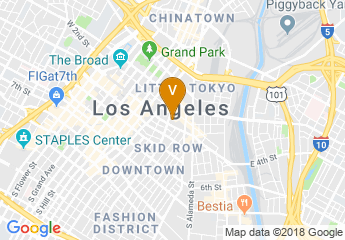map of Japanese American Cultural & Community Center