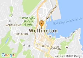 map of Wharewaka Function Centre