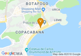 map of Belmond Copacabana Palace