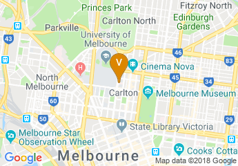 map of Melbourne Dental School