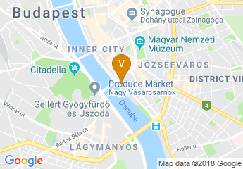 map of Corvinus MBA Center