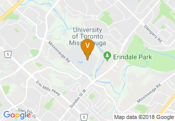 map of University of Toronto Mississauga