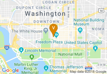 map of InterContinental The Willard Washington D.C.