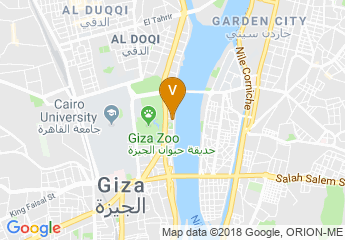 map of Four Seasons Hotel Cairo at The First Residence