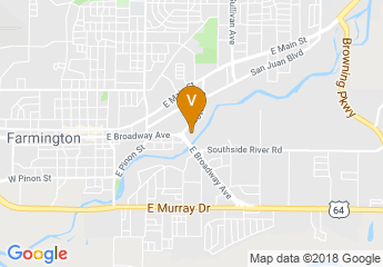 map of Red Lion Hotel Farmington