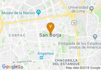 map of Centro de Convenciones de Lima