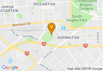 map of Addington Raceway