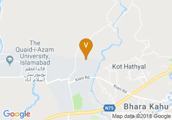 map of Professor Abdus Salam Centre for Physics