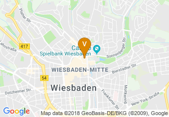 map of Hotel Nassauer Hof Wiesbaden