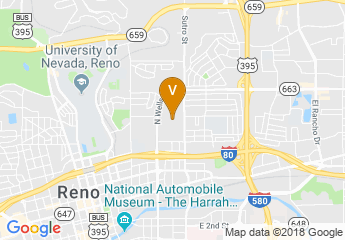 map of Reno Rodeo Association