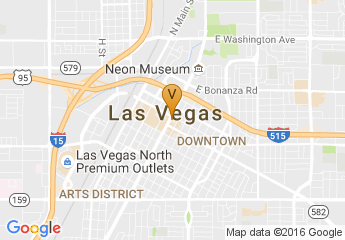 map of Orleans Hotel and Casino