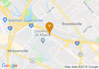 map of Courtyard by Marriott Albany Thruway